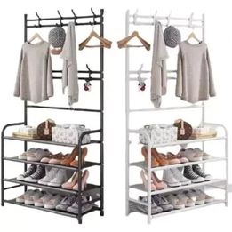 Zapatero Perchero Organizador 4 Niveles